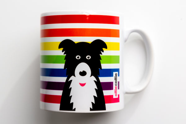 Rainbow Ollie Mug & Coaster Set