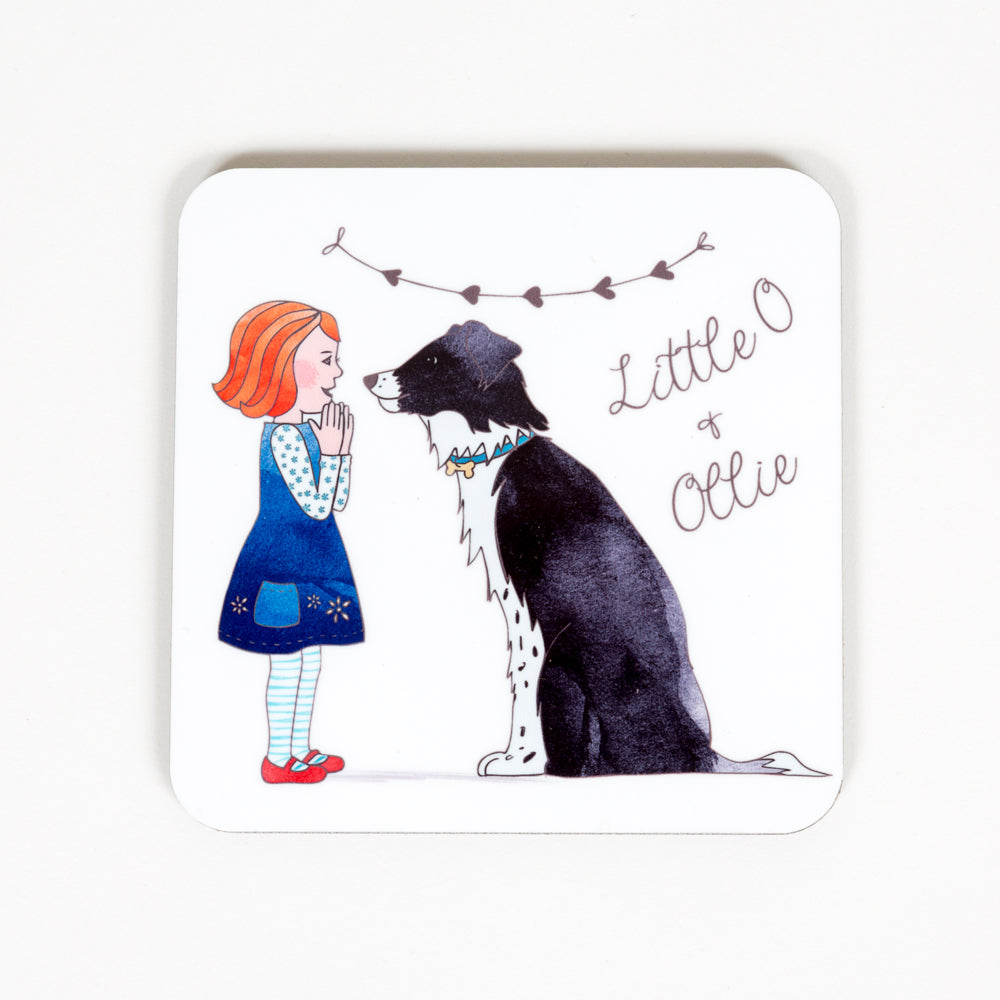 Little O & Ollie Original Design Coaster